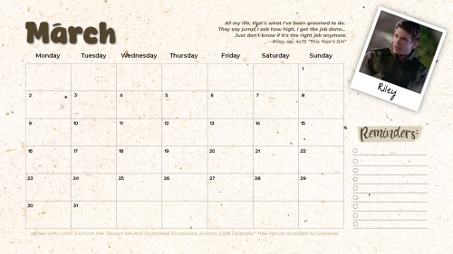 Freebie March26 Riley