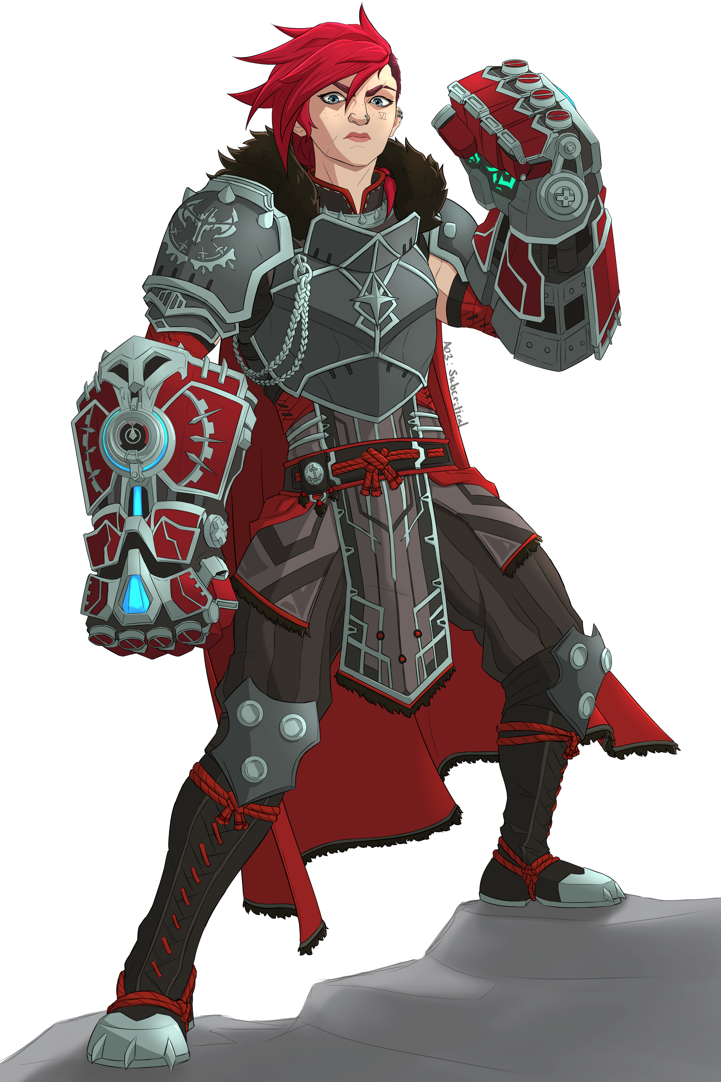 The Hound of Noxus - subcritical - Arcane: League of Legends (Cartoon ...