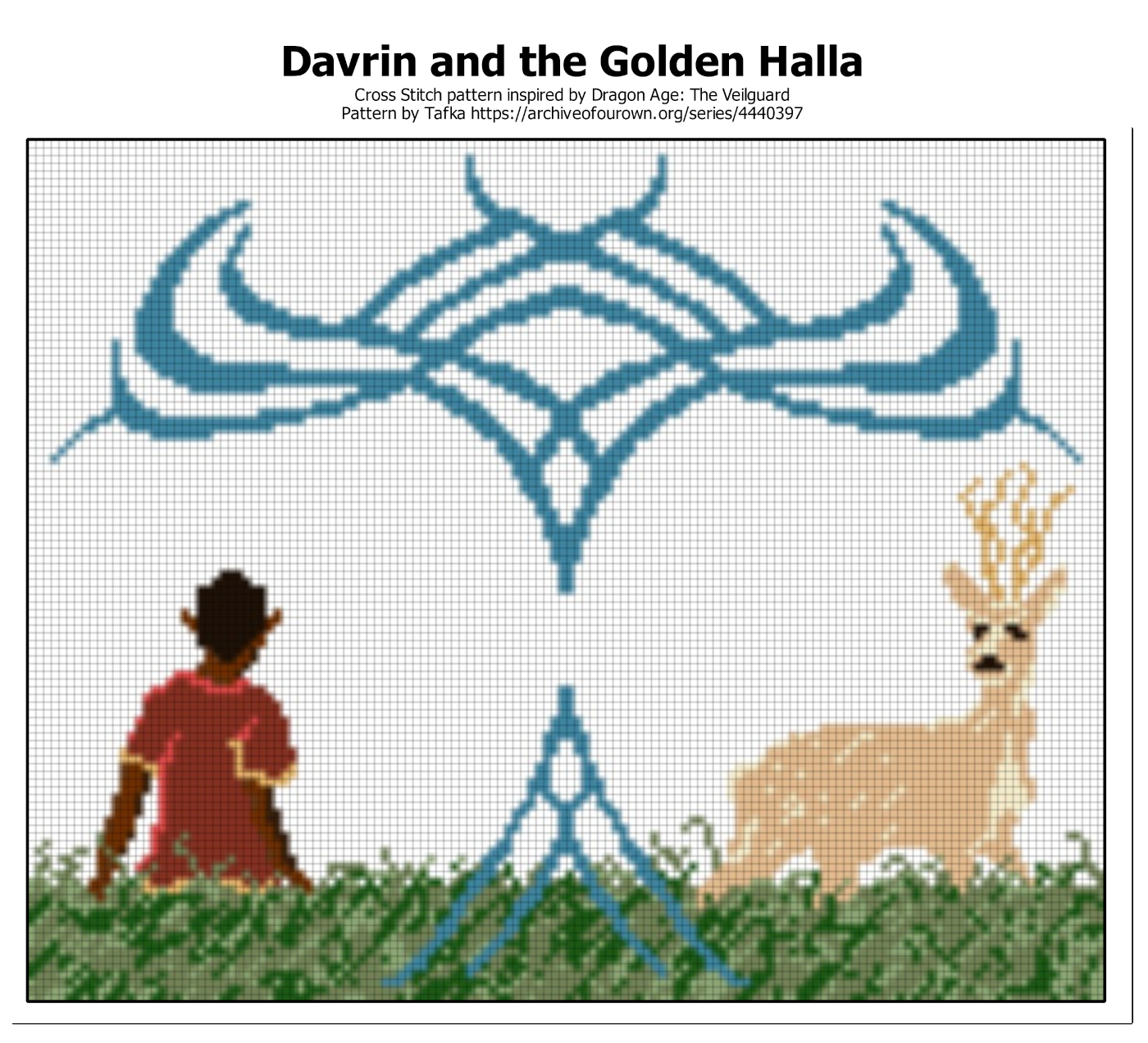 Davrin and the Golden Halla pattern cover