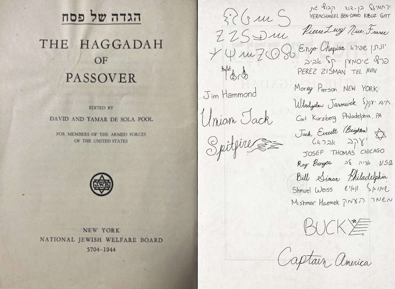 Seder Night, 1944 - Chapter 2 - CampLehighMascot - Multifandom [Archive ...